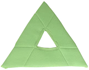 CLEANING PADS, GLASS, UNGER, STINGRAY, GREEN/GREY, 5/CT THUMBNAIL