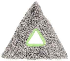 CLEANING PADS, LONG FIBER, UNGER, STINGRAY, GREY, 5/CT LARGE