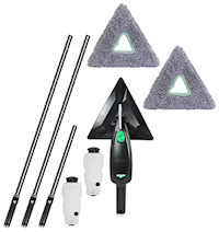 WINDOW WASHING KIT, UNGER, STINGRAY, BLACK MAIN