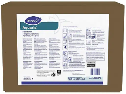 FINISH, DIVERSEY, AQUARIA, 5 GALLON BIB LARGE