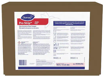 STRIPPER, DIVERSEY PRO STRIP, NON-CORROSIVE, 5 GALLON BIB LARGE