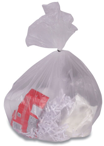 5 GALLON, 0.35 MIL, CLEAR, 17" x 17", 1000/CT LARGE