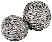 SCRUBBER, BRUSH, STAINLESS STEEL, SCOTCH-BRITE, 12/CT THUMBNAIL