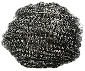 SCRUBBER, BRUSH, STAINLESS STEEL, SCOTCH-BRITE, 1/EA THUMBNAIL