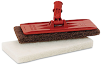PAD HOLDER, WITH TWO SCRUB PADS, 3M DOODLEBUG MAIN