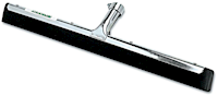FLOOR SQUEEGEE, UNGER WATERWAND, BLACK, 18" MAIN