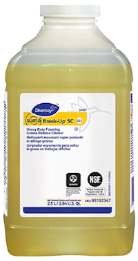 MULTIPURPOSE CLEANER, DIVERSEY SUMA BREAK-UP SC, J-FILL, SURFACTANT, 2.5 L, 2/CT MAIN