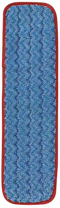 WET MOP HEADS, RUBBERMAID, MICROFIBER, RED, 12/CT MAIN