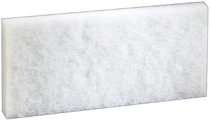 CLEANING PADS, DOODLEBUG, FLOOR CARE SYSTEM, 3M, DELICATE SURFACE, WHITE, 20/CT LARGE