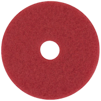 11", RED, BUFFING PADS, 3M, 5/CT MAIN