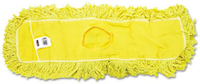 DUST MOP HEAD, RUBBERMAID, LOOPED-END, LAUNDERABLE, YELLOW, 5" X 24" MAIN