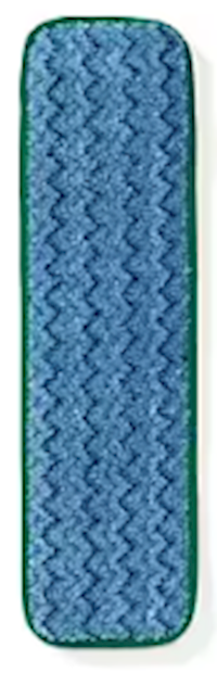 WET MOP HEAD, RUBBERMAID, MICROFIBER, GREEN, 12/CT MAIN