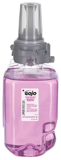 HAND SOAP, FOAMING, REFILL, GOJO, ANTIBACTERIAL, FOR ADX 7 DISPENSERS, PLUM SCENT MAIN