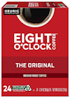 COFFEE, EIGHT O'CLOCK, ORIGINAL BLEND, MEDIUM ROAST, KEURIG K-CUP PODS, 24/BX THUMBNAIL
