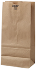 PAPER BAGS, BROWN, KRAFT, 35 LB, STANDARD, 500 BAGS THUMBNAIL