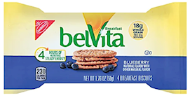BREAKFAST BARS, BELVITA, BLUEBERRY, 1.76 OZ., 8 BARS/BX THUMBNAIL