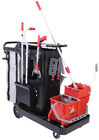 CLEANING CART, UNGER, RESTROOM, KIT MAIN