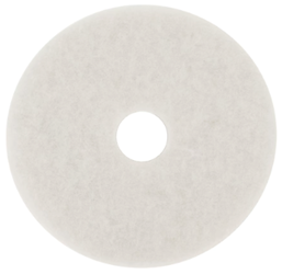 24", WHITE, SUPER POLISH BUFFING PADS, 3M, LOW-SPEED, 5/CT LARGE