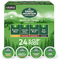 COFFEE, VARIETY PACK, GREEN MOUNTAIN, KEURIG K-CUP PODS, 96/CT MAIN