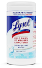 DISINFECTING WIPES, LYSOL, CRISP LINEN SCENT, 80 WIPES/CT THUMBNAIL