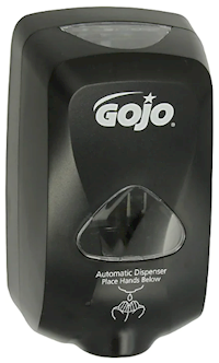 DISPENSER, FOAM SOAP, AUTOMATIC, GOJO TFX, BLACK MAIN