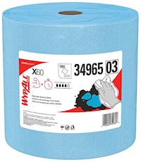 WIPES, FABRIC, WYPALL X60, JUMBO, BLUE, 1100/CT MAIN