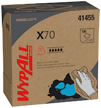 WIPES, MEDIUM DUTY, WYPALL POWERCLEAN X70, WHITE, 1000/CT MAIN