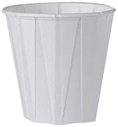 PORTION CUPS, CONDIMENTS/SAMPLES, SOLO, 3.5 OZ., WHITE, 100/CT LARGE