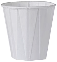 PORTION CUPS, CONDIMENTS/SAMPLES, SOLO, 3.5 OZ., WHITE, 100/CT MAIN