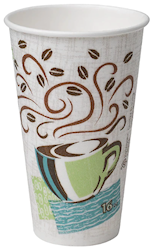 CUPS, HOT, PAPER, INSULATED, 16 OZ., 50/CT LARGE