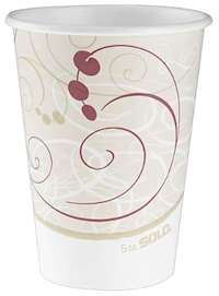 CUPS, COLD, PAPER, SOLO SYMPHONY, 5 OZ., 100/CT MAIN