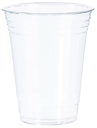 CUPS, COLD, SOLO, CLEAR, 16 OZ., 50/CT LARGE