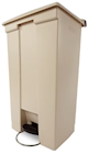 TRASH CAN, RUBBERMAID, INDOOR, FIRE-SAFE, STEP, BEIGE, 23 GALLON THUMBNAIL