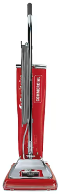 VACUUM, UPRIGHT, SANITAIRE TRADITION, 18 QT, 50' CORD, RED MAIN