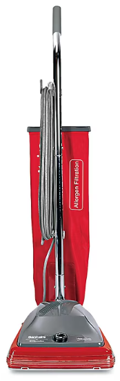 VACUUM, UPRIGHT, SANITAIRE, ELECTROLUX, GREY/RED MAIN