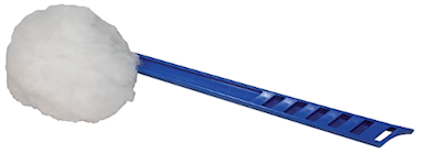 TOILET BOWL BRUSH, IMPACT DURALON, POLYPROPYLENE, BLUE THUMBNAIL