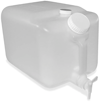 EMPTY CONTAINER, IMPACT E-Z FILL, TRANSLUCENT PLASTIC, 5 GALLON MAIN