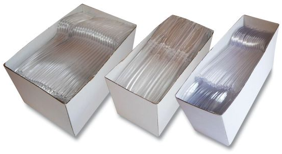 PLASTIC UTENSILS, CLEAR, FORKS/SPOONS/KNIVES, HEAVY WEIGHT, 360/CT THUMBNAIL