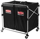 CART, RUBBERMAID, COLLAPSIBLE, X-CART, BLACK, 220 LB CAPACITY THUMBNAIL