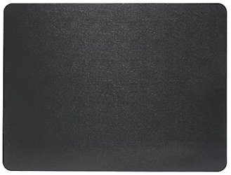 CHAIR MAT, HARD FLOOR, STAPLES, 36" X 48", BLACK LARGE