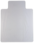 CHAIR MAT, MEDIUM PILE, STAPLES, CLEAR, 46" X 60" THUMBNAIL