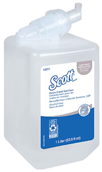 HAND SANITIZER, FOAMING, SCOTT, REFILL, 1000 ML, 6/CT MAIN