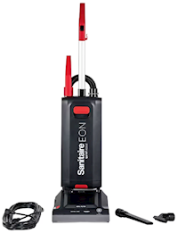 VACUUM, UPRIGHT, SANITAIRE EON, QUIET CLEAN, RED/BLACK MAIN