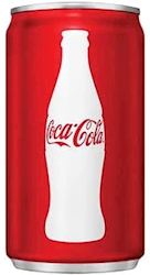 COCA-COLA, SODA, MINI CANS, 7.5 OZ., 24/CT LARGE