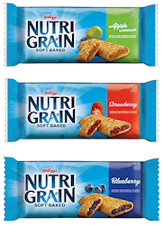 NUTRI-GRAIN BREAKFAST BARS, VARIETY PACK, SOFT BAKED, 1.3 OZ., 48/CT LARGE