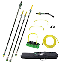 WINDOW CLEANING KIT, UNGER HIFLO, BLACK/YELLOW/GREEN MAIN