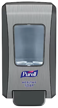 DISPENSER, HAND SOAP, PURELL FMX 20, WALL MOUNTED, GRAPHITE, 6/CT MAIN