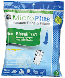 VACUUM BAGS, REPLACEMENT, GREEN KLEEN, 3/CT LARGE
