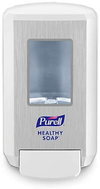 DISPENSER, HAND SOAP, WALL MOUNTED, PURELL CS4, WHITE MAIN