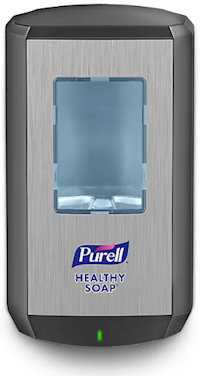 DISPENSER, HAND SOAP, PURELL CS8, AUTOMATIC, WALL MOUNTED, GRAPHITE MAIN